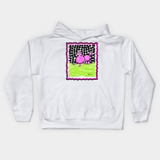 Pink Poodle Kids Hoodie